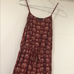 ✨Forever 21 jumpsuit with elephants on it